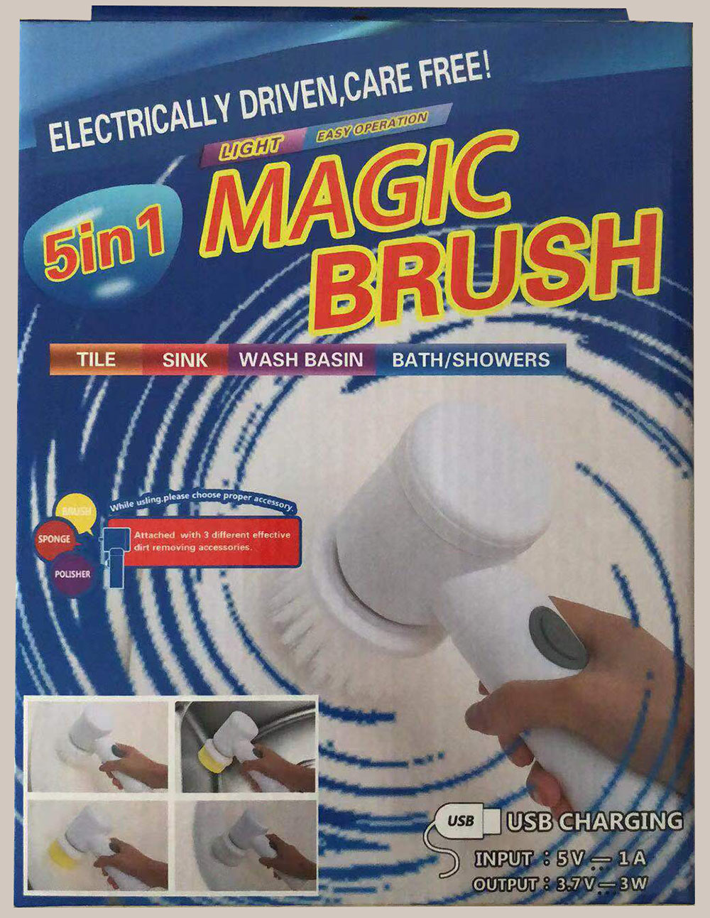 Electric Brush Cleaner