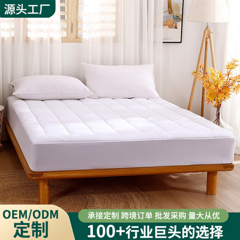 Amazon wish cross-border quilted bed hat dust cover Simmons protective cover non-slip bed sheet manufacturer mattress bedspread