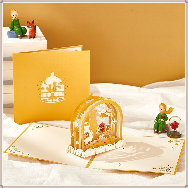 입체 축하 카드 [어린왕자]