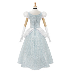 Adult Luxurious Version Fairy Emperor Princess Blue Annual Meeting Gown Cinderella Princess Dress Party Dance Performance Costume