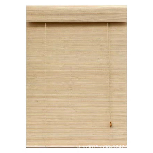 Bamboo roller blinds for home use: balcony blackout curtains, tea room partitions, hotel & guesthouse-style bamboo roller shades, and restaurant lift-up bamboo curtains.