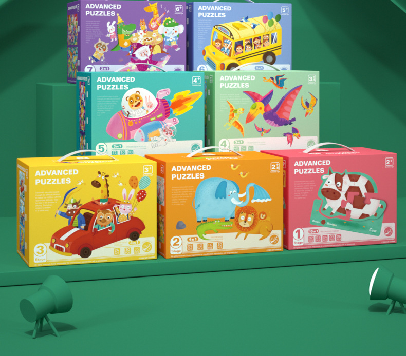 进阶儿童拼图