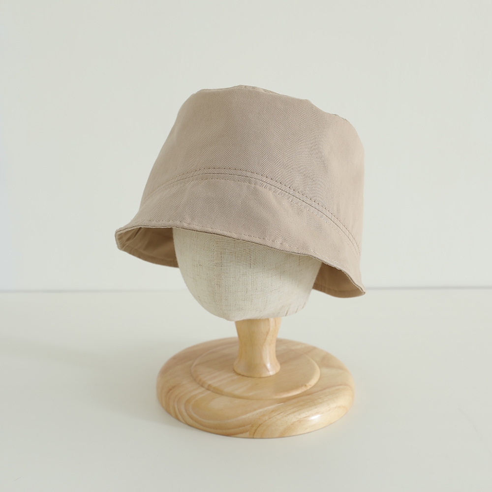 Sombrero infantil simple primavera y verano coreano delgado sombrero de pescador recto para niños y niñas sombreros de cuenca para niños sombreros de agua de estilo extranjero