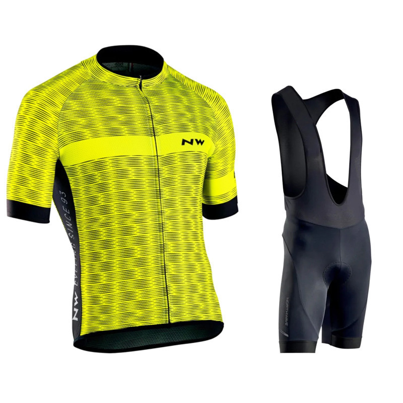 2020国境を越えた新NW環法騎手服半袖セット夏道路自転車日焼け止め服排汗通気起爆金