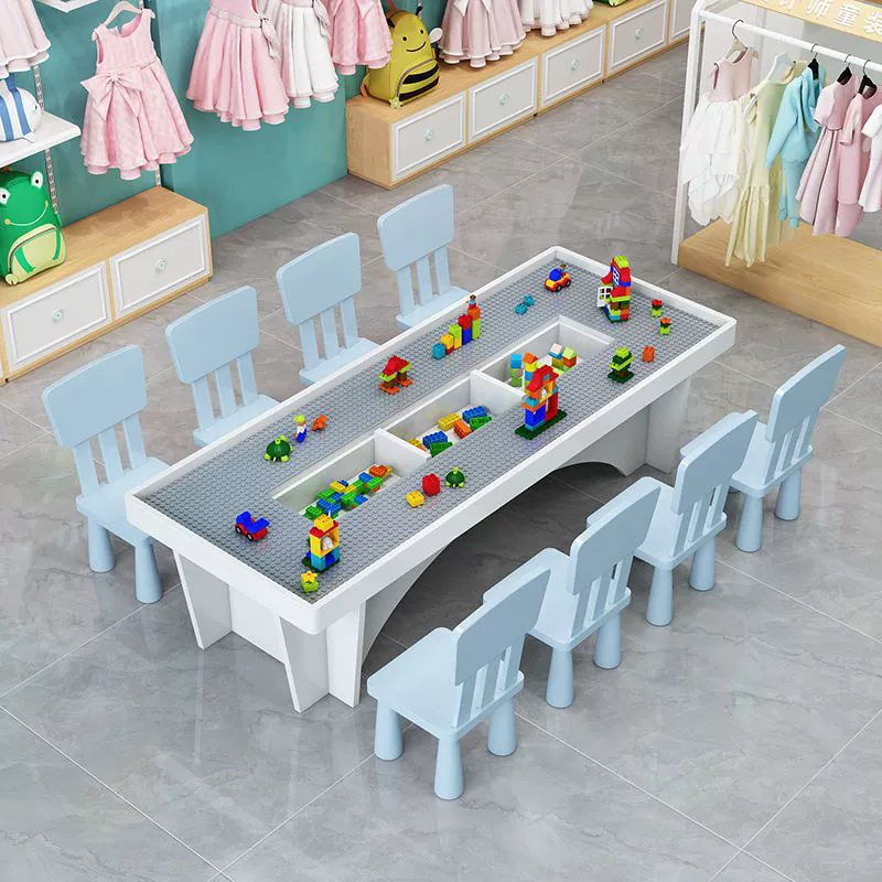 Universal big constructor from natural wood, toy, storage system