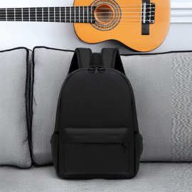 高中大学生书包男士电脑通勤背包 可定制logo 图片教育机构双肩背