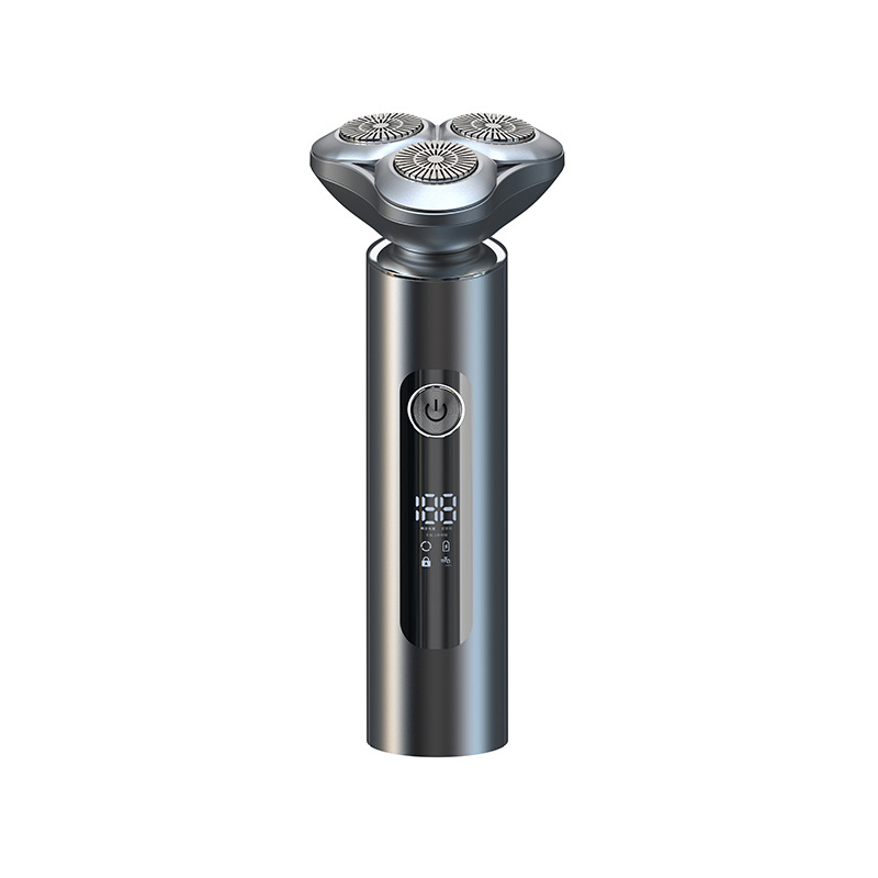 Electric Shaver For Men Digital Display USB Rechargeable Fully Washable Aluminum Alloy Body Home Appliances Personal Care_voghion.com