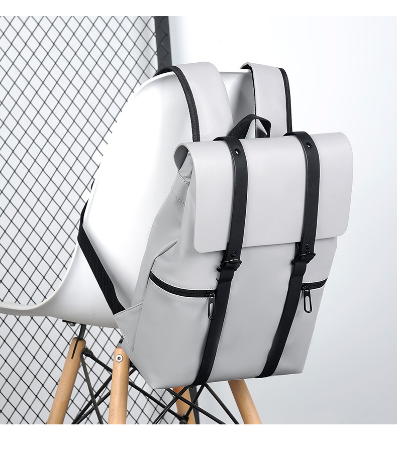 Minimalist Mens Backpack Lightweight Laptop Bag For Business_voghion.com