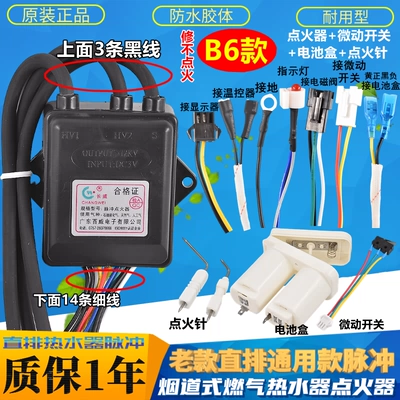 Solenoid klapanlar | Pulse Ignition Controller Flue - b6-double-ignition-display-line-electric-box-micro-needle