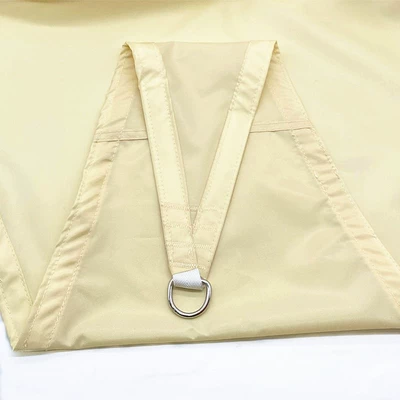 Çadırlar — UV-proof sunshade sail polyester - creamy-white-2x2x-2m