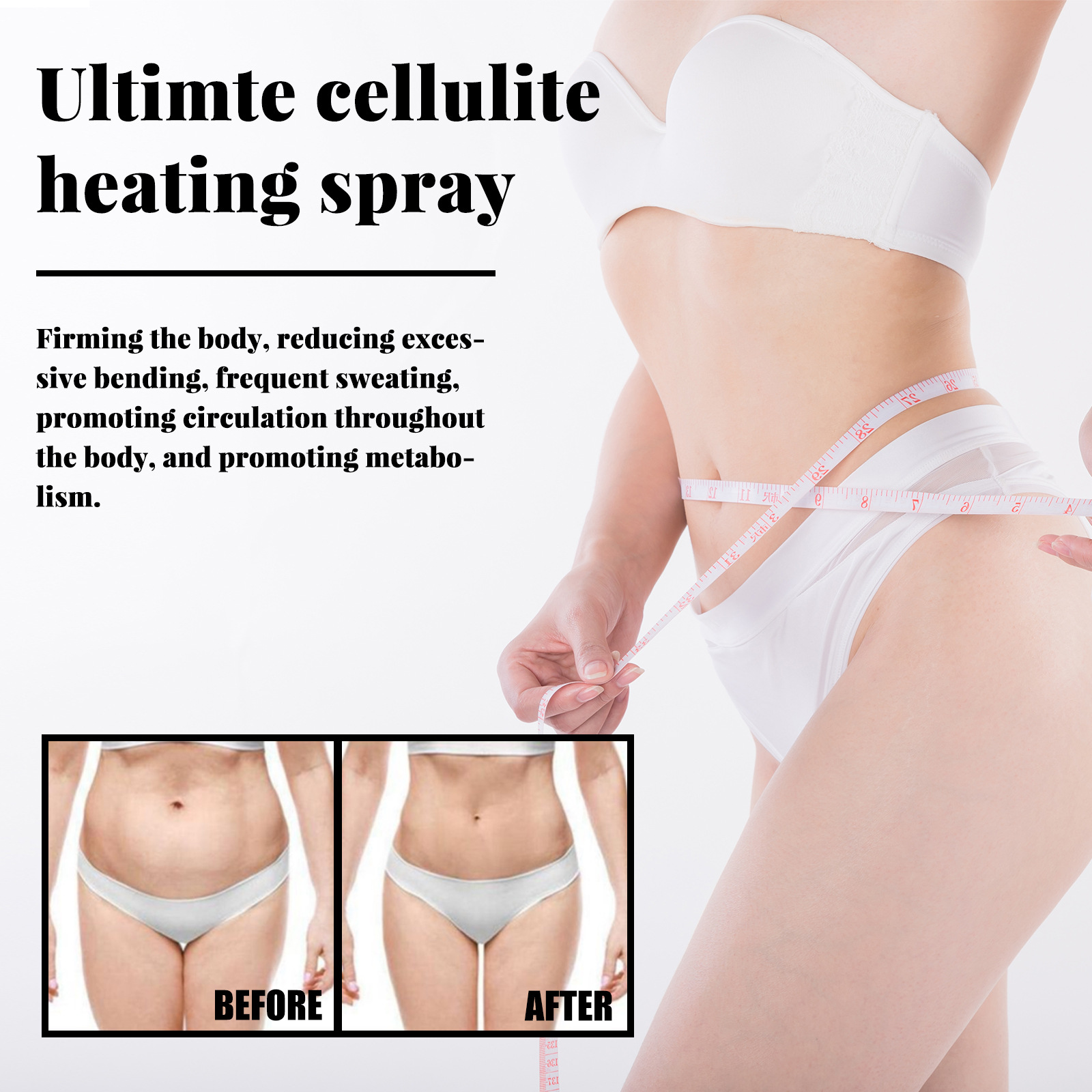 EELHOE Body Slimming & Vacker för att ta bort mage och lårmuskler uppstramande Skin Shaping spray_voghion.com