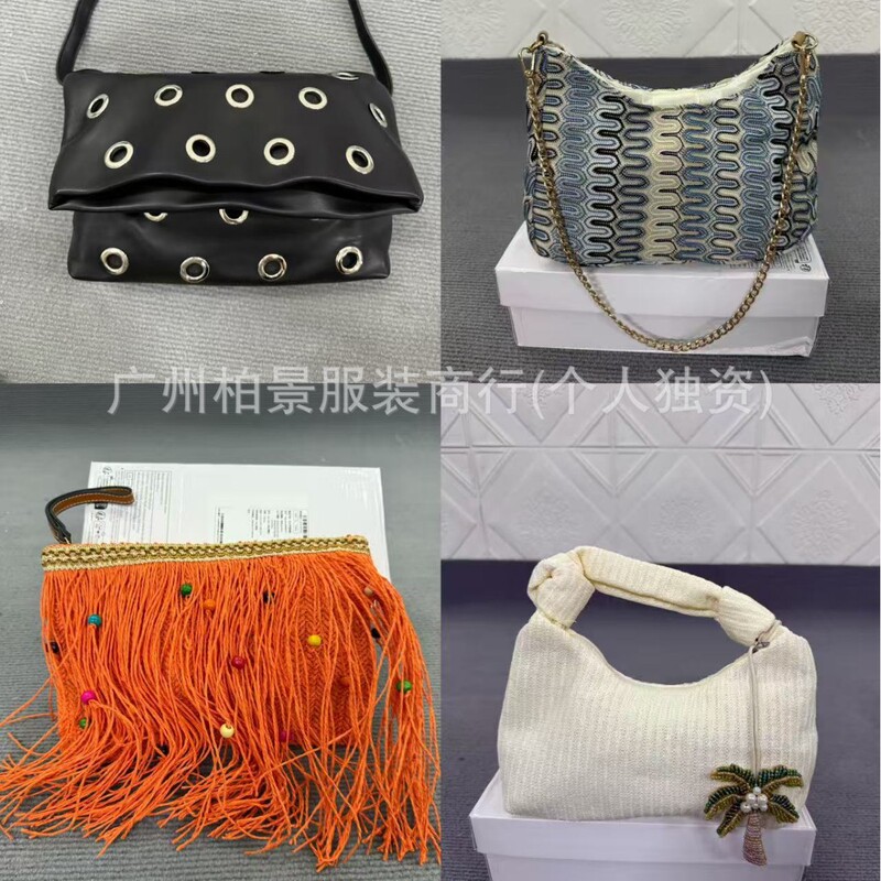 Foreign trade brand Shein women's bags, assorted handbags, fashionable and versatile shoulder bags, European and American style, suitable for street vendors