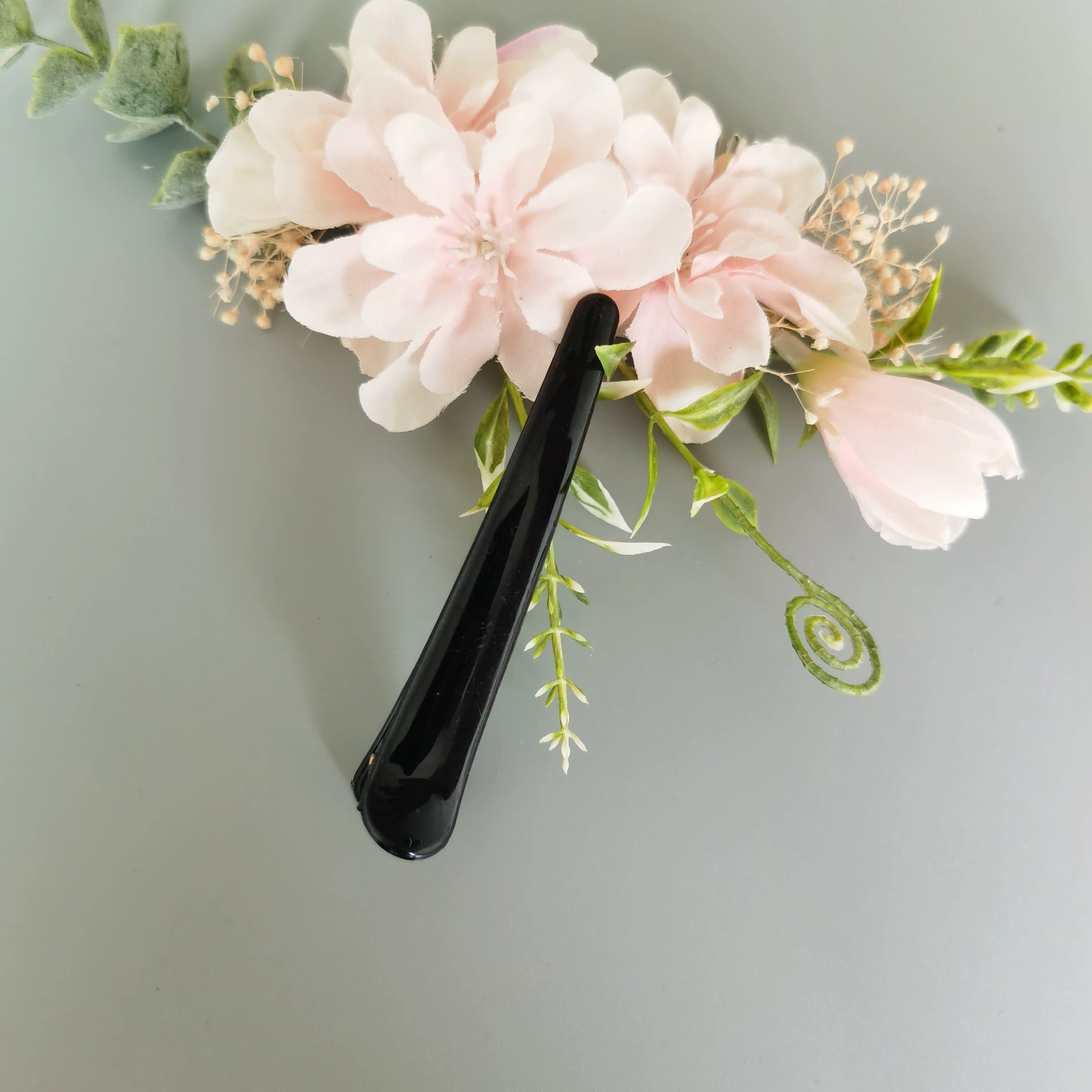 Black hairgrip, wholesale, 8cm, Birthday gift