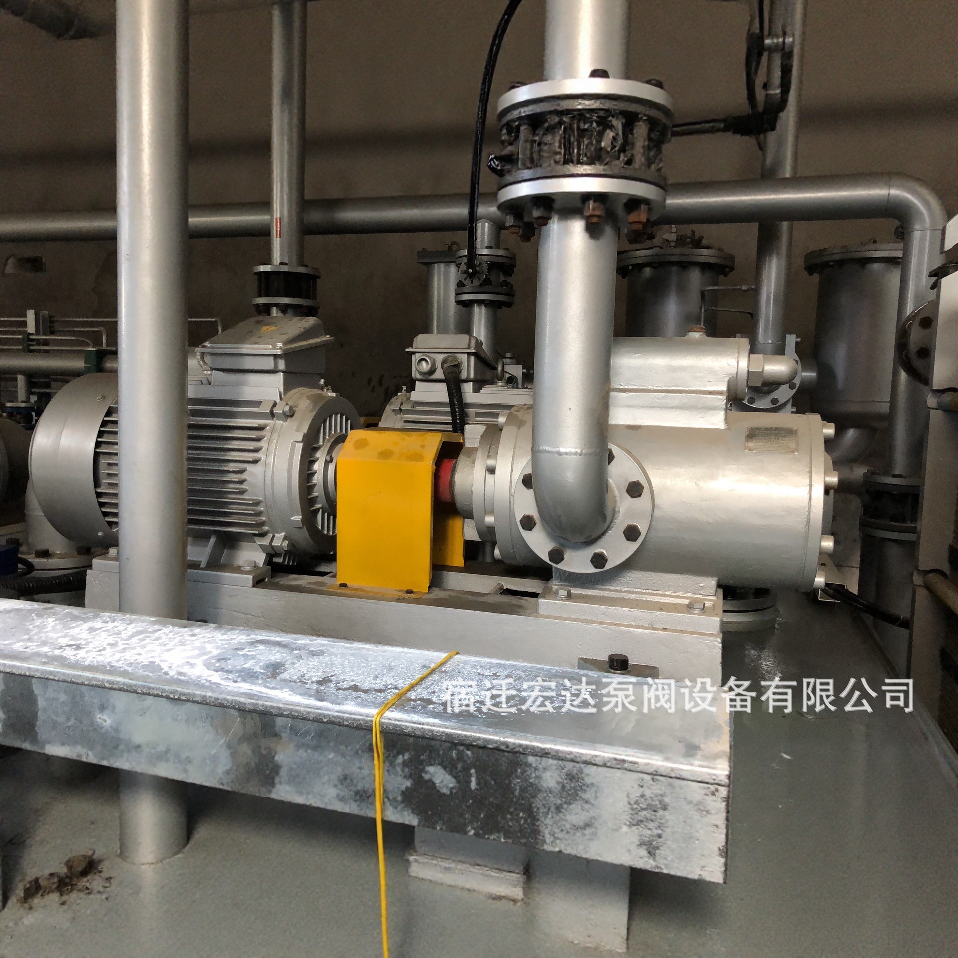 川润稀油站螺杆泵型号3GRH85×2-46U12.1W2南京泵厂 三螺杆泵