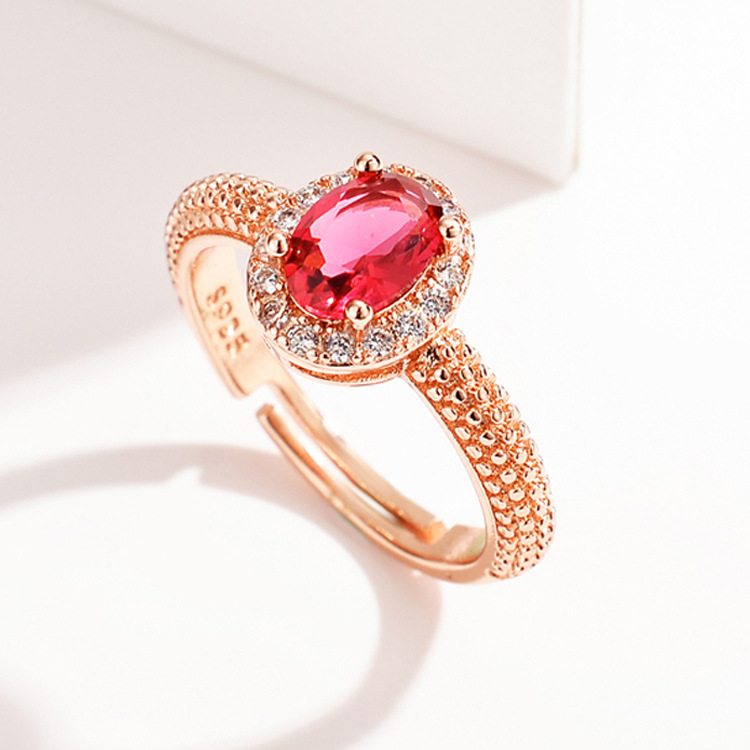 Open Ring Classification Adjustable Ring Size 1 Piece Quantity Luxurious Square Copper Plating Inlay Zircon Open Ring