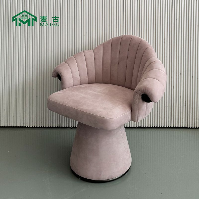 Mai gu nordic european упрощенное современное дизайнерское полосатое стул металлический поручка обратно гостиной гостиная