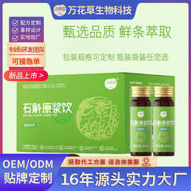 口服液代加工石斛原浆贴牌 饮料滋补条袋瓶装定制oem源头工厂批发