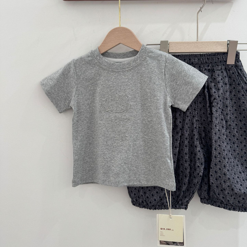 【6160】Children's Summer Short-Sleeved T-Shirt, Slim Fit and High Elasticity for Girls, Non-Returnable 【6160】Children's Summer Short-Sleeved T-Shirt, Slim Fit and High Elasticity for Girls, Non-Returnable