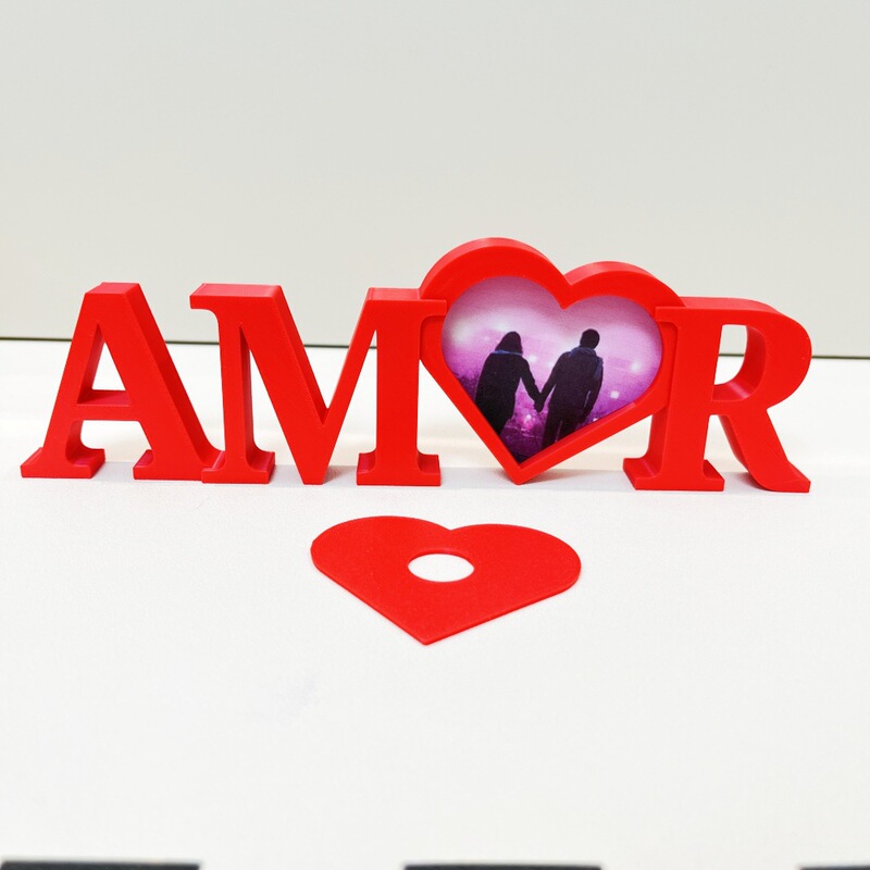 3D Printing Amor Love Photo Frame Home Accessories Desktop Ornaments Proposal Wedding Props Couple Couple Gifts 3D Printing Amor Love Photo Frame Home Accessories Desktop Ornaments Proposal Wedding Props Couple Couple Gifts