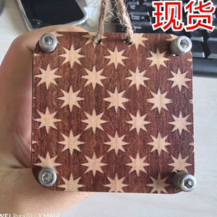 Карманный пресс для цветов деревянный DIY