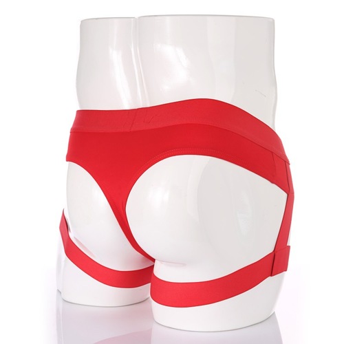 Men's Low-Rise Elastic G-String with European and American Fashion, Sexy U-Shape Pouch, Cotton Upgrade High-Elastic Waistband Briefs