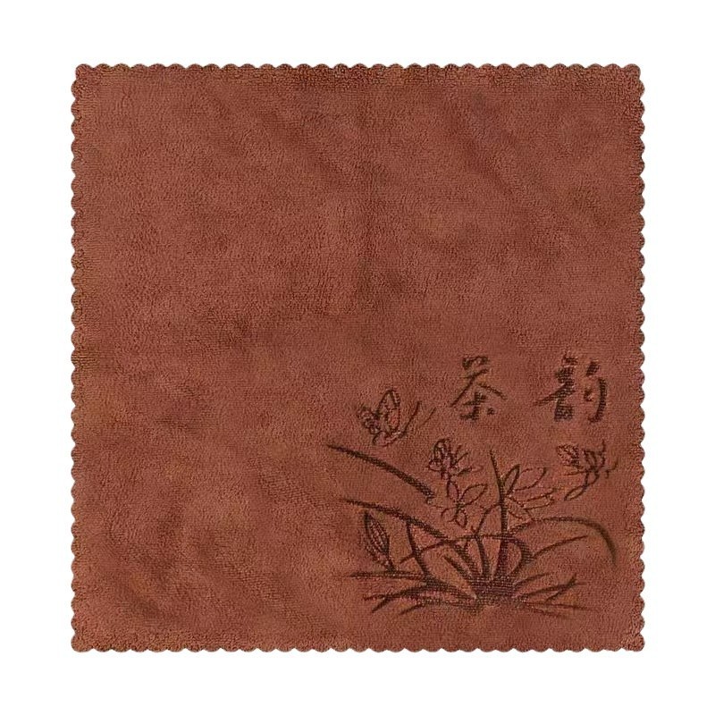 茶巾可加logo茶桌抹布加厚吸水不掉毛超细纤维茶布茶巾茶具布|undefined