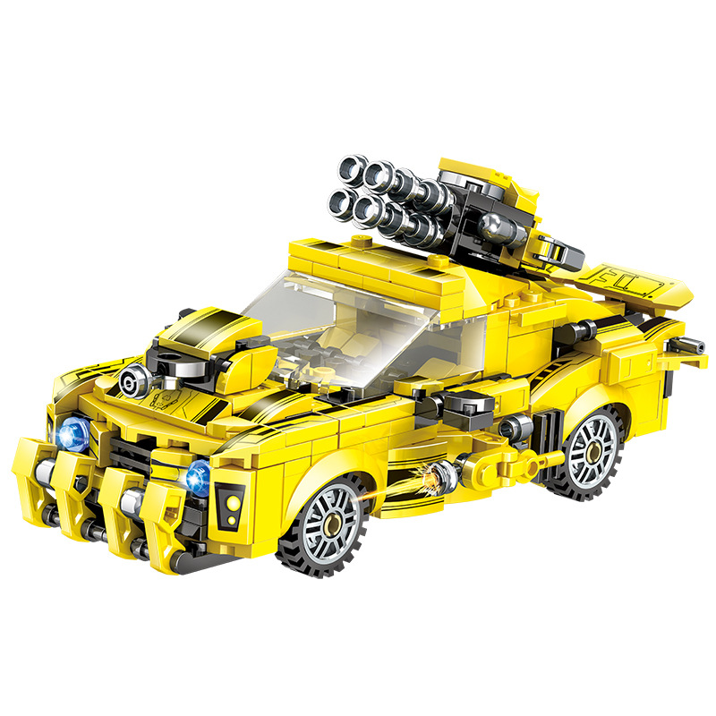 Institución educativa capacitación de regalos de bloques de construcción para niños puzzle ciencia enseñanza juguetes de ensamblaje Qintian Kong mecha exclusivo transfronterizo image 6