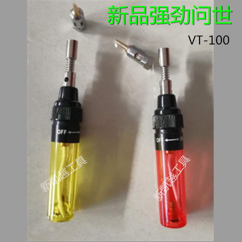 VA-100 de gas de soldadura de hierro portátil de calor cabrito de gas de soldadura de hierro eléctrico de soldadura de hierro pluma tipo de gas de pulverización pistola de soldadura