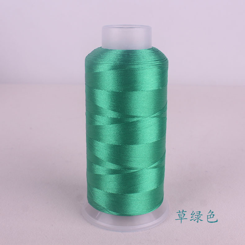 108d/2 가닥 잔디 녹색