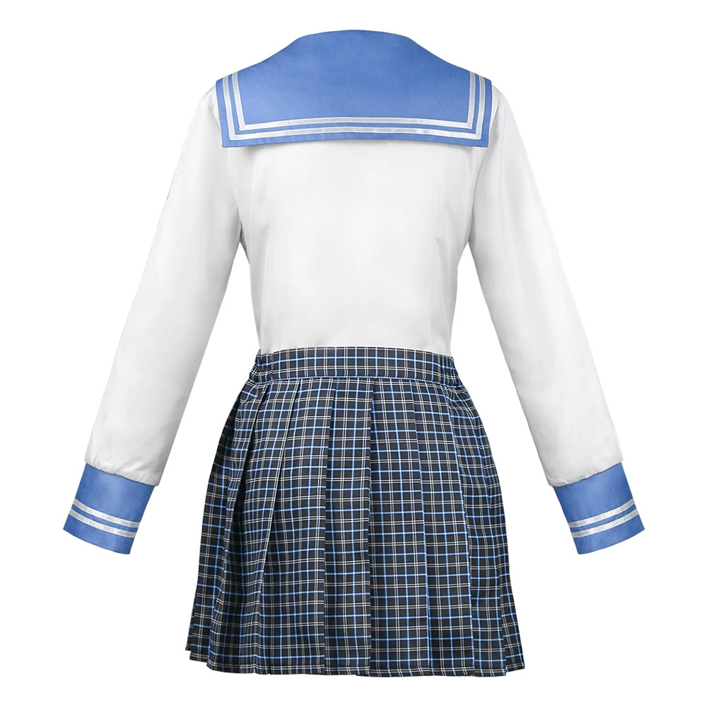 Косплей костюм Danganronpa Ronbu Ронбу танцевальный сад Sayaka, школьная форма джей-кей с матросским воротником (наличие на складе)