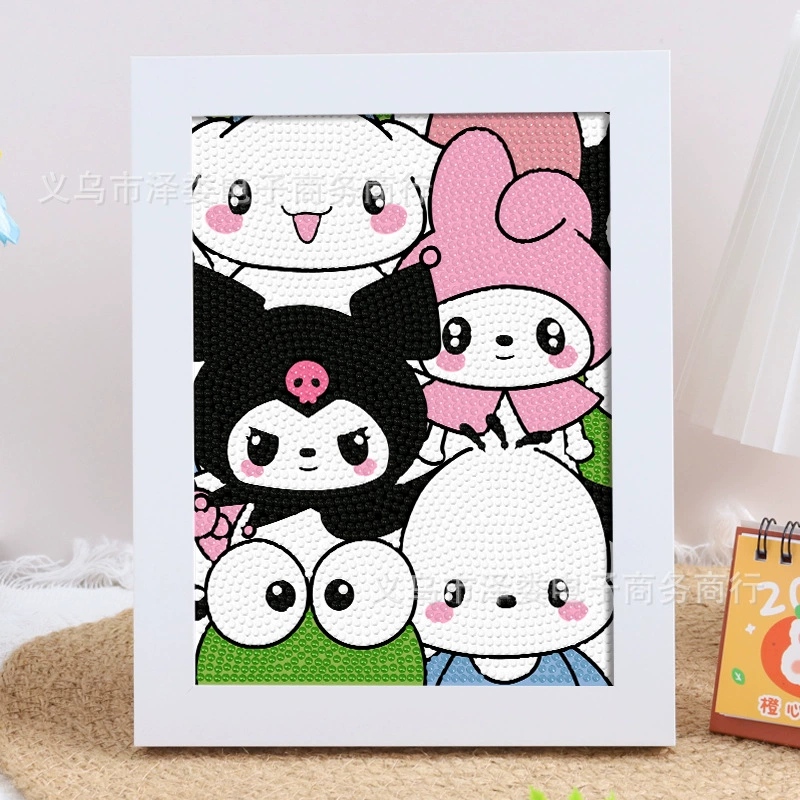 Санрио, детская клубника, наклейки в виде мультяшек, детское handmade diy, оптовая торговля