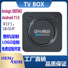 新品G96max w2安卓电视机顶盒 S905W2 安卓114K双WIFI+蓝牙TV BOX