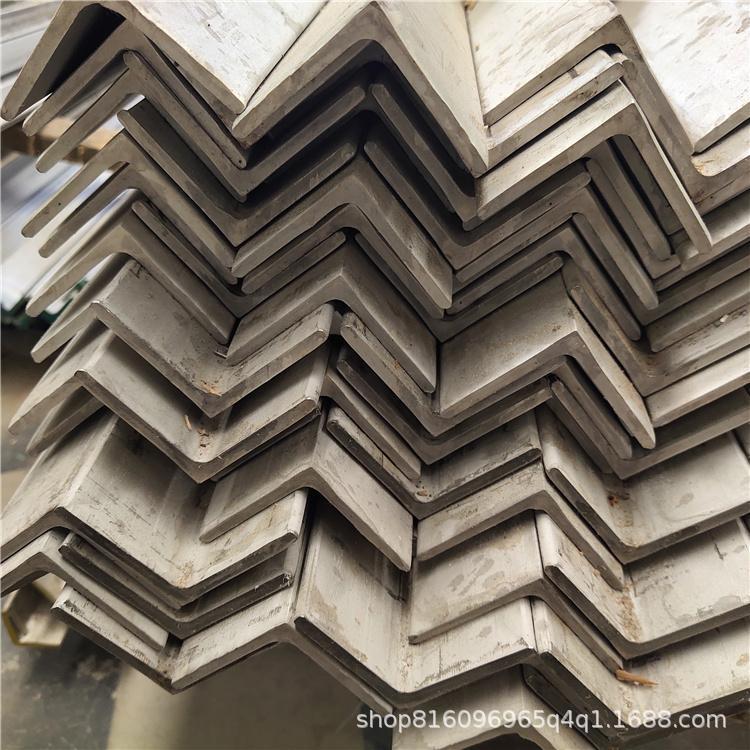 成都 316L不锈钢角钢 201 304不等边角钢 不锈钢槽钢 冲孔焊接