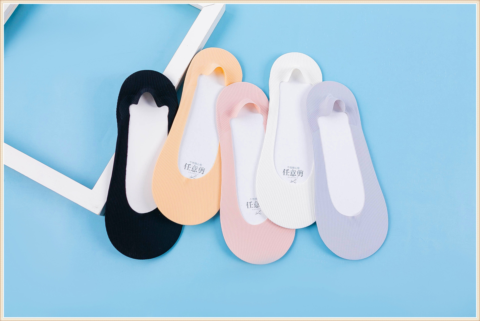 Calcetines invisibles calcetines de mujer calcetines de tobillo calcetines de verano calcetines de algodón calcetines de verano cualquier corte al por mayor calcetines transpirables antideslizantes absorbentes de sudor