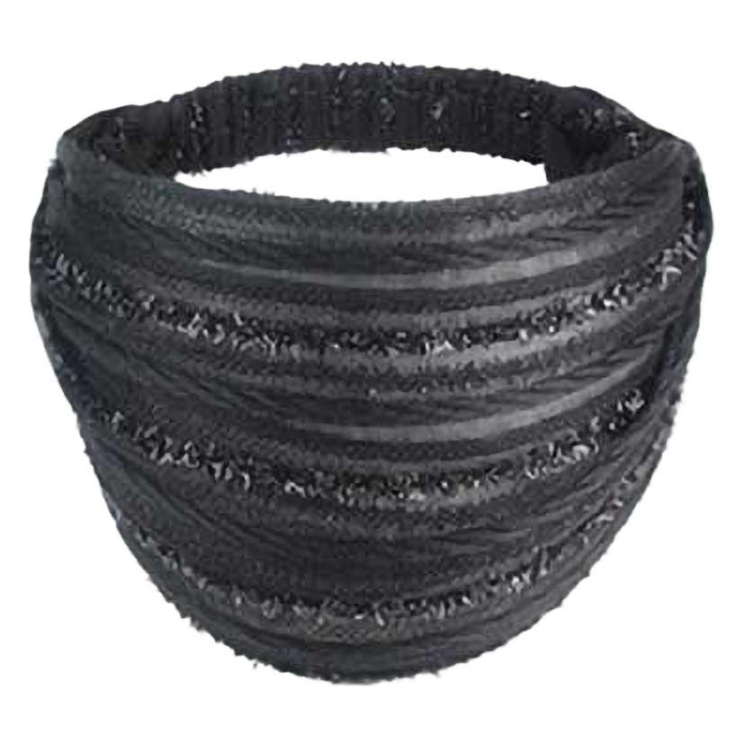 Corea del Sur rayas diadema de ala ancha de moda brillante diadema pelo blanco cubriendo headwear elegante tela diadema cubierta del pelo para las mujeres