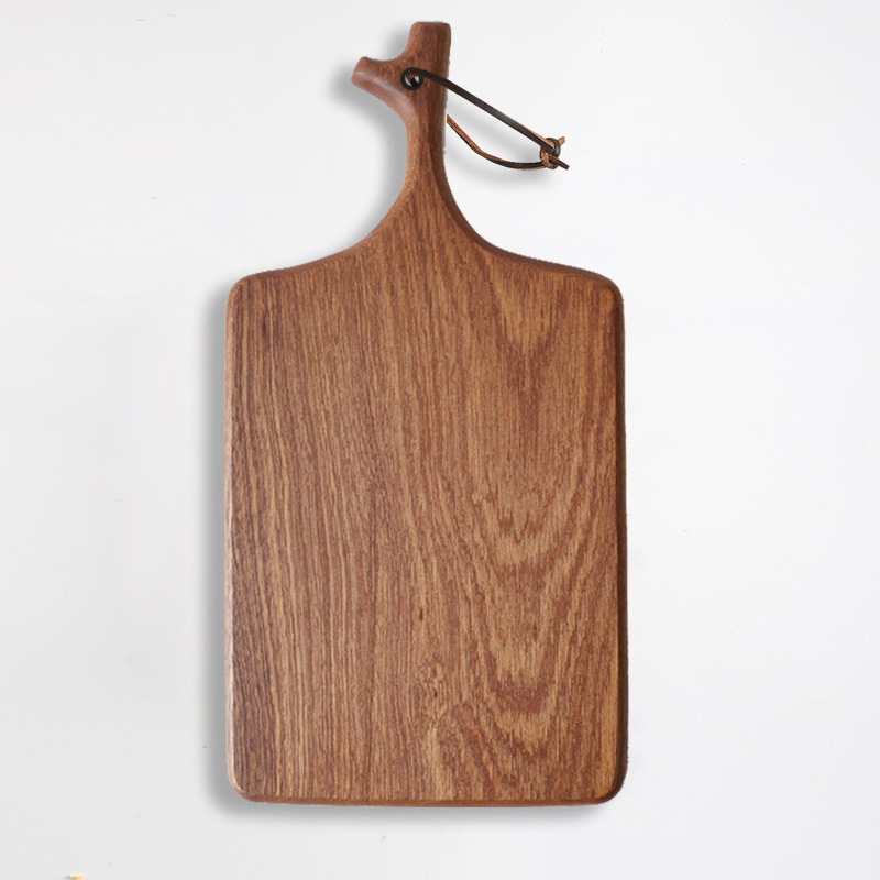 Tabla de cortar de madera maciza, tabla de cortar pequeña, tabla de pan, tabla de complementos alimenticios para niños, tabla de cortar sin pintura, bandeja de alimentos, tabla de madera entera, estilo ins