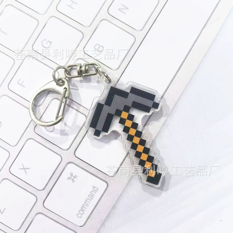 Cartoon acrylic keychain, backpack accessory