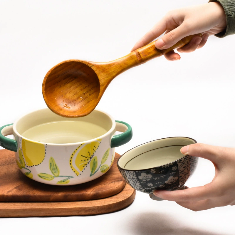 Креативная бамбуковая ложка, посуда, ladle для мытья тела для домашнего использования, интернет-известность