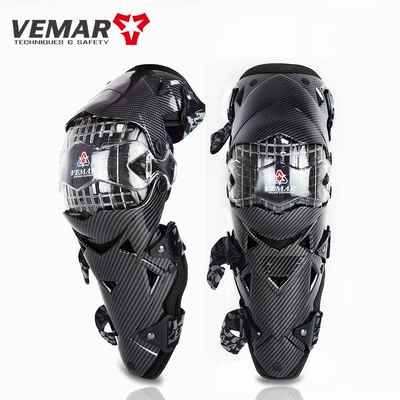 Vemar New Motorcycle Knee Pads Motorcycle Safety Supplies - black