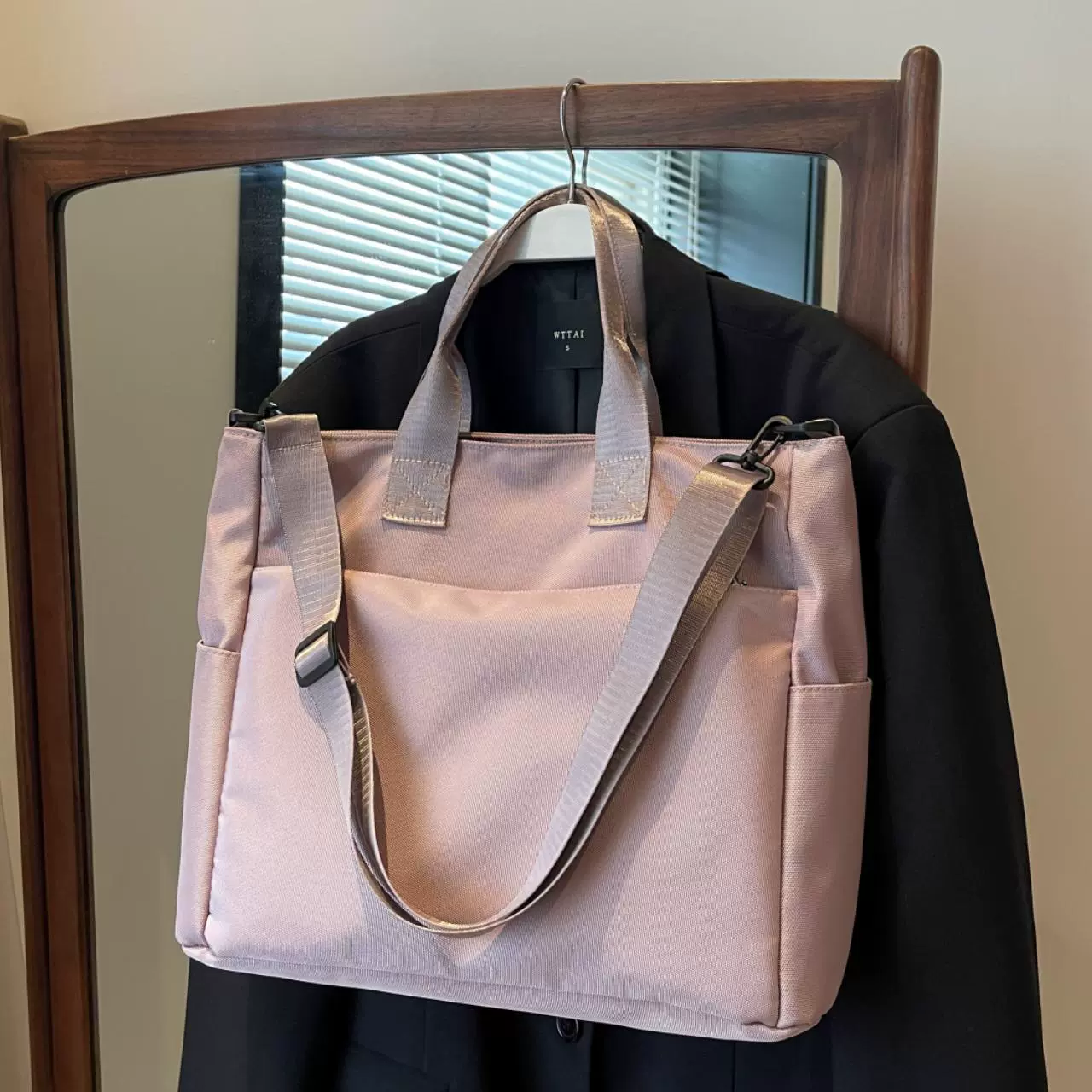 Nylon capacious universal shoulder bag, one-shoulder bag, 2023