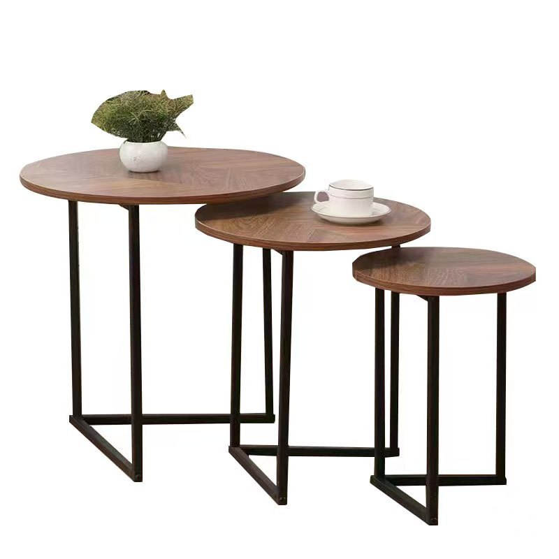 Nordic Coffee Table Simple Combination Small Side Table Small Apartment Table Simple Modern Living Room Home Bedroom Small Round Table