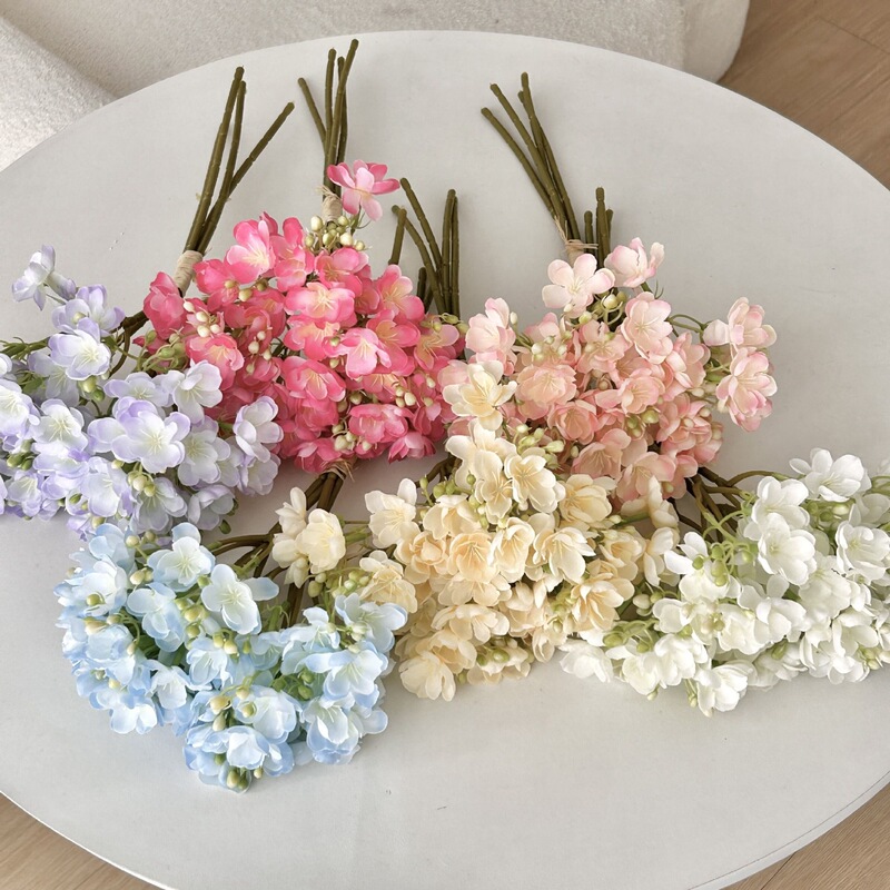 ins jasmine bouquet artificial flowers jasmine fake flowers photography props bridal bouquet home decoration