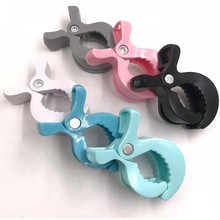 鳄鱼推车夹宝宝婴儿车抓夹毛巾婴儿玩具配件推车婴儿夹ABS组合