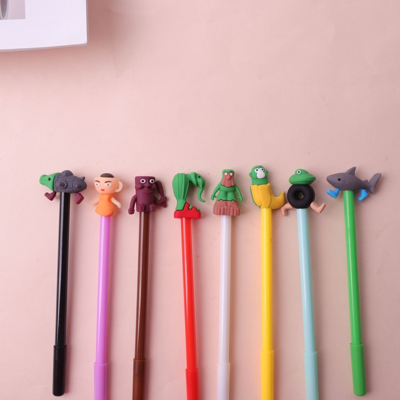 国境を越えた売れ筋の山海経ペンキャップ PVC グルーネオプレンペン鉛筆アクセサリーペン先木製スティック文具ギフト|undefined