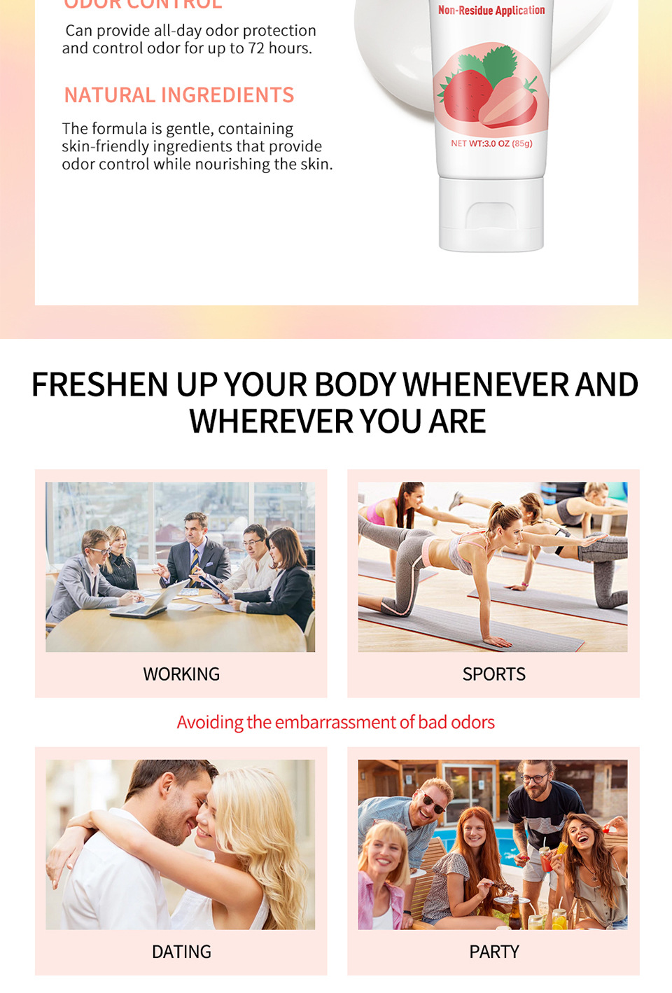 lakerain Cream Women's Body Balm Item Picture