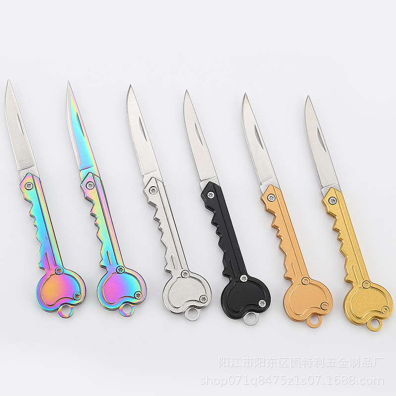 折叠钥匙刀户外刀具OK钥匙刀 便携迷你开箱小刀开信刀 厂家现货批