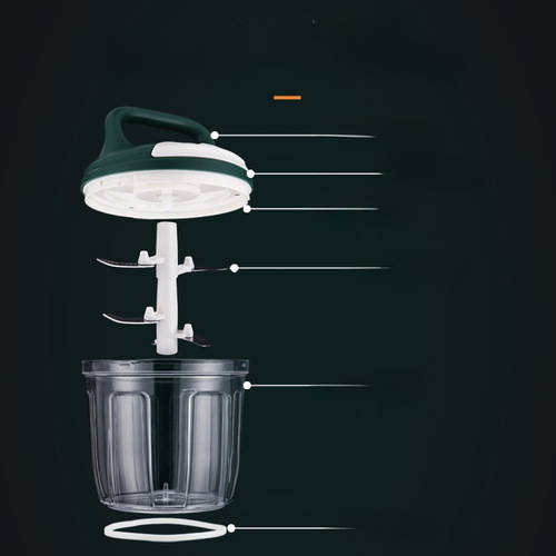 Kitchen Home Garlic Press Hand-Powered Garlic Masher Manual Home Small Food Processor Garlic Paste Machine Wholesale