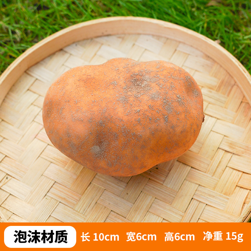 模擬ジャガイモ模型偽果物野菜泡食品児童認知早教道具ショーウインドーレストラン装飾品|undefined