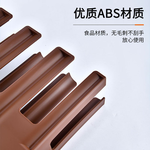 Milk tea coffee injection molded cup divider storage rack disposable cup holder for milk tea cup 90 plastic cup rack commercial