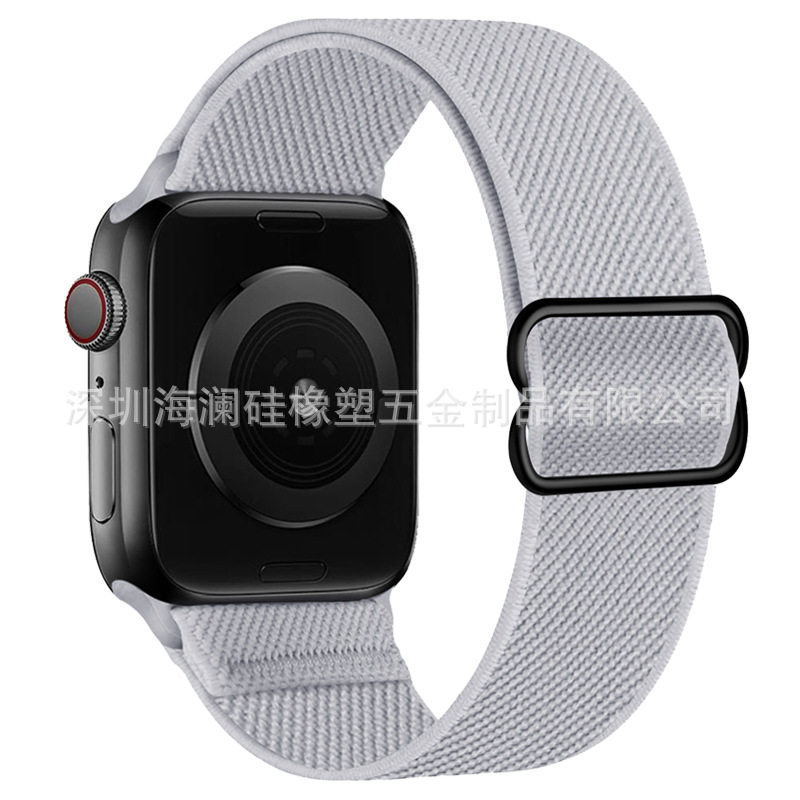Adecuado para Apple correa de reloj iwatch8 Apple correa de reloj hebilla elástica correa de reloj de nylon